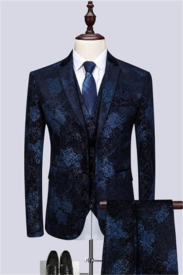 Amazing Morning Suit: Men's Wears Navy Blue Prom Suit For Groom-Business & Formal Suits-BallBride