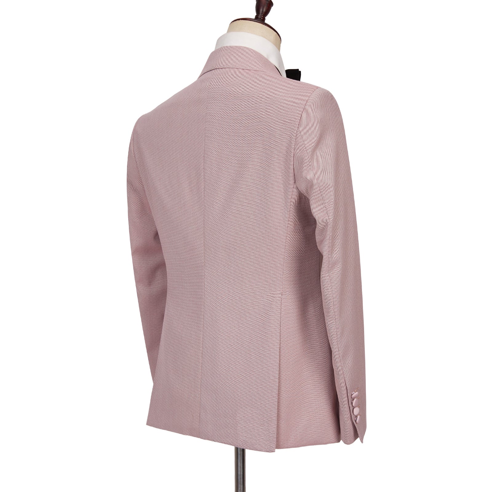 Christopher Stylish Pink Double Breasted Peaked Lapel Men Suits-Wedding Suits-BallBride