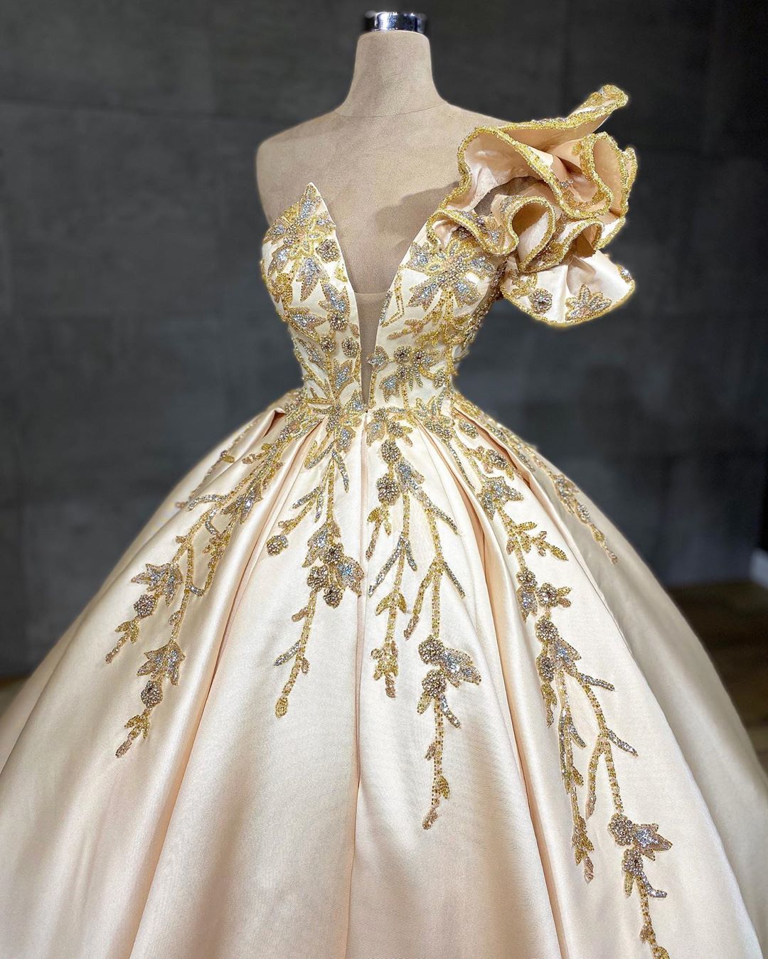 On Sale Pretty Sweetheart Long Wedding Dress with Ruffles-Wedding Dresses-BallBride